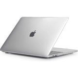 Macbook Pro 13.3inç M2 2022 2020 A2251 A2289 A2338 ile Uyumlu Kılıf Kristal Ön Arka Şeffaf Kapak Renksiz
