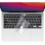 Macbook Pro 13 Inc 2020/2022 M1/m2 A2338 Uyumlu Türkçe Q Klavye Slim Silikon Klavye Koruyucu Kılıf