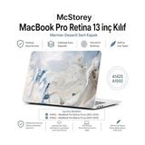 MacBook Pro 13 Inç Kılıf A1425 A1502 Uyumlu Sert Kapak Hard Case Koruyucu Retina 13 Laptop Kılıfı Çizilmeye Dayanıklı Ince Hafif Tam Koruma R-39 - 1 GB - 00-Siyah - Beyaz - Option-1