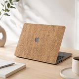 MacBook Pro 13 Inç Kılıf A1708 A1706 A1989 A2159 A2251 A2289 A2338 M1 M2 Uyumlu Ahşap Dokulu Sert Kapak, 360° Koruma Ince Hafif Tpu Hard Case Açık Kahverengi