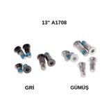Macbook Pro 13İnç A1708 İle Uyumlu Kapak Vidaları Screw Touchbarsız Model