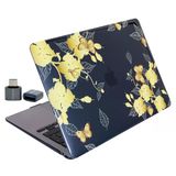 Macbook Pro Kılıf 13 İnç M1-M2, Flower01nl Type-C Model A2338 A2289 A2251 A1706-08 A1989 A2159 İle Uyumlu