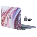 Macbook Pro Kılıf 13 İnç M1-M2, Sert Kapak Koruyucu Hardcase A1706-08 A1989 A2159 A2251 A2289 A2338