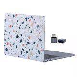 Macbook Pro Kılıf 13 İnç M1-M2, Terrazzonl Type-C Model A2338 A2289 A2251 A1706-08 A1989 A2159 İle Uyumlu
