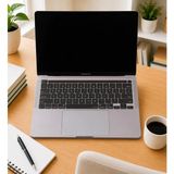 MacBook Pro Klavye Koruyucu Us Amerikan Düz Enter – Touch Bar Uyumlu – 13 Inç A2251 A2289 A2338 (M1/m2) – 16 Inç A2141 – Ultra Ince Siyah - Çok Renkli
