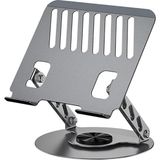 Macbook ve Laptop Standı 360 Derece Dönebilen Boyutu Ayarlanabilir Alüminyum Alaşım Ergonomik Tasarım Bilgisayar Tutucu (Bilgisayar Standı)