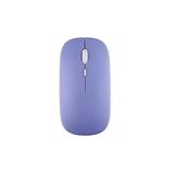 Macbook/ıPad/Samsung/Tablet Uyumlu Şarj Edilebilir Bilgisayar ve Tablet Kablosuz Bluetooth Mouse Lavanta