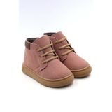 macco shoes Dusty Ortopedik Fermuarlı Bağcıklı Kız-Erkek Çocuk Bot Ayakkabı