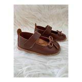 macco shoes Vintage Kız Bebek Kız Çocuk Ortopedik Babet Ayakkabı