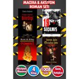 Macera & Aksiyon Roman Seti 4 Kitap 1120 Sayfa-19 Seçilmiş-Şeytan Aşka Musallat Oldu -Olağan Şüpheli