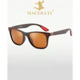 MACERATİ Kadın Kahverengi Köşeli Cat Eye Güneş Gözlüğü