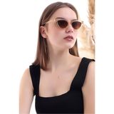 MACERATİ Karmio Kadın Kahve Cat Eye Ultra Hafif UV400 Filtreli Güneş Gözlüğü