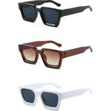 Macerati Sour Güneş Gözlüğü Unisex 3lü Set - Renkli