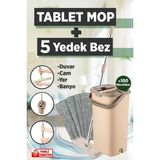 Macgon 5 Adet Microfiber Bezli Temizlik Kova Seti