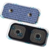 Macgon 5X10CM Çıtçıtlı Dikdörtgen Tens Elektrod Pedi / 2 Li Paket