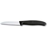 Macgon 6.7433 Swissclassic 8cm Tırtıklı Soyma Bıçağı, Siyah Shplx 1055529