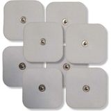 Macgon 8 Adet Tens Pedi - 5x5 cm Çıtçıtlı - , Eragon, Alllife, Nordmende, Optimed, Wollex Uyumlu