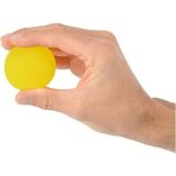 Macgon Ball - Silikon El Egzersiz Topu Sarı - Hafif Direnç