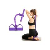 Macgon Body Trimmer Mekik Çekme Aleti Evde Spor Egzersiz Lastiği 4 Tüplü