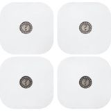 Macgon Çıt Çıt Elektrot 5*5 cm ,tens Elektrod , 5 Paket = 20 Adet