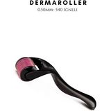 Macgon Dermaroller Titanyum Uçlu 540 Iğneli Derma Roller 5 mm Iğne Cilt Yüz Vücut Yenileme Masaj Aleti