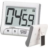 Macgon Dijital Geniş Ekran Timer Mutfak Zamanlayıcı Geri Sayım Saati