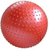 Macgon Dikenli Yoga Pilates Aeorobik Jimnastik Topu 75 cm Kırmızı