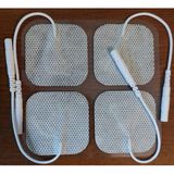 Macgon Kendinden Yapışkanlı Kablolu Tens Pedi 40X40 mm 4'lü