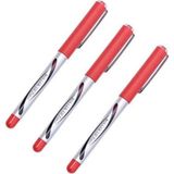 Macgon Kırmızı Pilot Kalem 3 Adet, Roller Tip Pen 0.5mm Kırmızı Yazı Kalemi