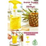 Macgon Lüx Kaliteli Doğal Ananas Soyucu ve Dilimleyici