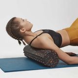 Macgon Orta Sert Tırtıklı Masaj Rulosu Foam Roller 45 Cm-Siyah