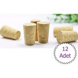 Macgon Şişe Tıpası, Vakumlu Şişe Tıpası 2 x 3 cm 12 Adet