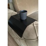 Macgon Siyah Koltuk Tepsisi Yan Sehpa Tesbih Cevizi 25X45 cm Ortasabit 15,8 cm Amerikan Servisi