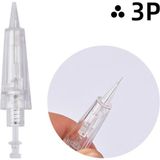 Macgon Soketli Kalıcı Makyaj Iğnesi 3 Pin 10 Adet