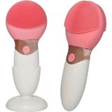 Macgon Spa Ipx5 Pilli Silikon Yüz ve Makyaj Temizleme Masaj Aleti Peeling 4 Kademeli