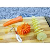 Macgon Spiral Patates Dilimleyici Doğrayıcı Vidalı Cips Yapma Bıçağı