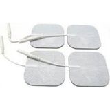 Macgon Tens Cihazı Kablolu Yedek Elektrot- 5x5 Tens Pedi 2 Paket 4 Adet
