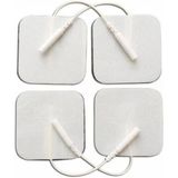 Macgon Tens Elektrodu Yapışkanlı 50MMX50MM Kablolu 4 Lü Paket