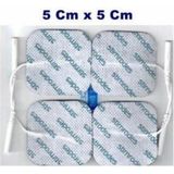 Macgon Tens Pedi Kablolu Tens Pedi Tens Elektrodu 5*5 cm