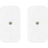 Macgon Tens Pedi Tens Elektrodu 5 cm x 9 cm Çıtçıtlı 4'lü 1 Paket