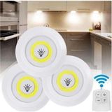 Macgon Uzaktan Kumandalı Ayarlanabilir LED 6 Adet Aydınlatma Lambası Banyo Mutfak Dolap Altı