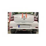 machaotoaksesuar Renault Symbol Arka Tampon Difüzör Çift Egzoz Çıkışlı