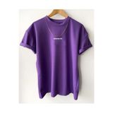 Machetta Kids Mor Brooklyn Baskılı Oversize Çocuk T-shirt