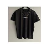 Machetta Kids Siyah Brooklyn Baskılı Oversize Çocuk T-shirt