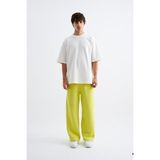 Machinist Clothing Erkek Oversize Baggy Eşofman Altı Neon Sarı