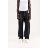 Machinist Erkek Baggy Jean Pantolon Siyah