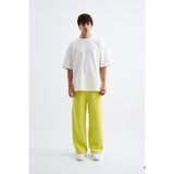 Machinist Erkek Baggy Oversize Neon Sarı Eşofman Altı
