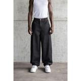 Machinist Erkek Basic Baloon Fit Baggy Jean Pantolon Açık Siyah - Black - 31