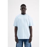 Machinist Erkek Basic Interlok Relaxed Tişört Açık Mavi - Light Blue - XL