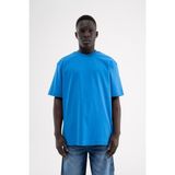 Machinist Erkek Basic Interlok Relaxed Tişört Açık Mavi - Soft blue